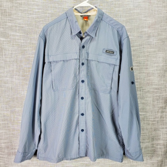 Eddie Bauer Guide Long Sleeve Shirt Large - Picture 5 of 5
